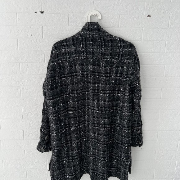 The Kooples Women Tweed Oversize Shirt - Picture 2 of 4